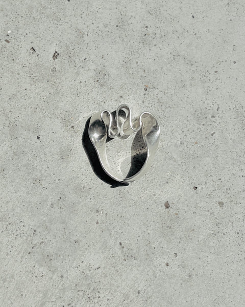 Ribbon Ring | Silver