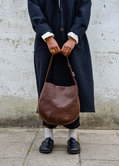 Tuck Tote by Paula Kirkwood | Chestnut