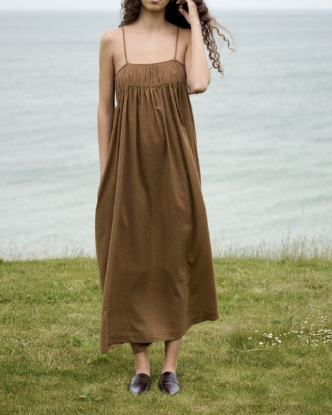 Rabens Saloner Cheesecloth Boho Sun Dress