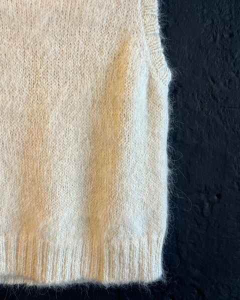 Sula Cream Handknit Vest