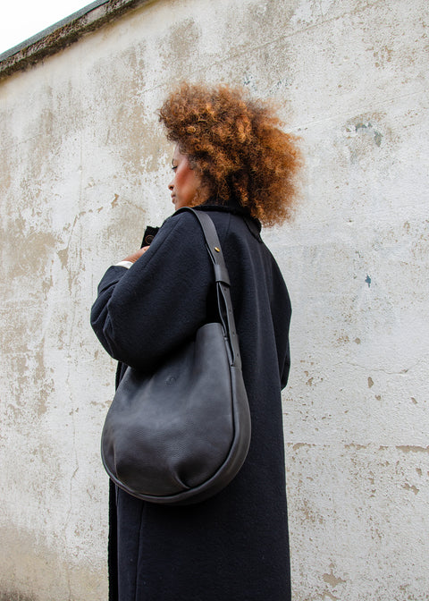 Tuck Tote by Paula Kirkwood | Black