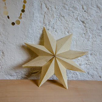 White Glimmer Advent Star