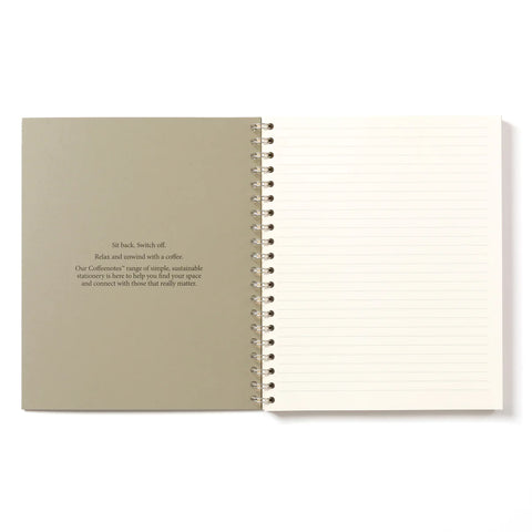 Camel Coffee Notes Classic Wirebound Notebook